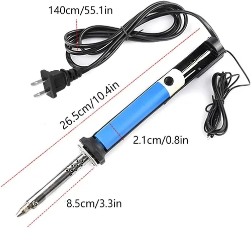 Miniatura 2 de 40W 2 en 1 función de soldadura eléctrica de succión de estaño desoldar herramienta de soldadura US Plug 110V