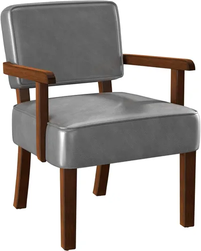 Miniatura 20 de FAGAGA Juego de 2 Sillas de Acento con Mesa, Sillas de Sala de Estar con Asiento y Reposabrazos VelvetSoft para Sala de Estar Dormitorio Sala