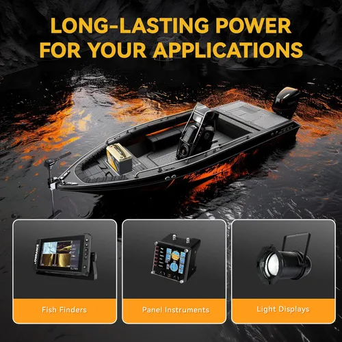 Miniatura 9 de Power Queen - Batería de 12V 100Ah LiFePO4, función mejorada de corte de baja temperatura, BMS de 100A incorporado, celda de batería de grado A
