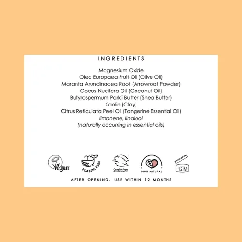 Miniatura 6 de The Natural Deodorant Co, Crema Desodorante Suave Mandarina 1.94 oz, Libre De Aluminio, Sin Plástico, Piel Sensible