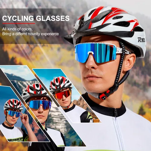 Miniatura 6 de AVV Gafas de sol polarizadas para ciclismo, deportivas, con protección UV400, para pesca, conducción, correr, béisbol, para hombres y mujeres Marcos