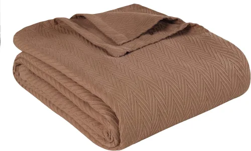 Miniatura 27 de Superior Metro - Manta de algodón para todas las estaciones, manta tejida para sofá, cama, ropa de cama, casa de campo, artículos esenciales
