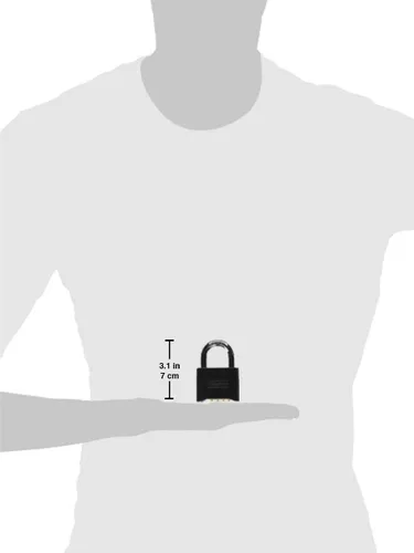 Miniatura 7 de Master Lock Candado de Combinación Negro, Establece Tu Propio Candado de Combinación, Resistente a la Intemperie, para Interiores y Exteriores