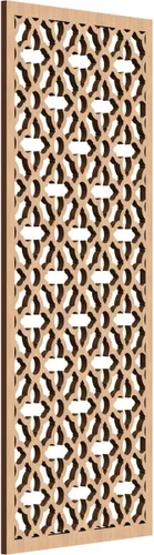 Miniatura 177 de Madison Paneles de pared decorativos de madera con calado, 9 3/8 pulgadas de ancho x 24 3/8 pulgadas de alto x 3/8 de alto, roble rojo rojo (Red Oak)