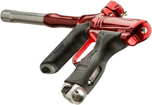 Miniatura 3 de DYE Marcador de paintball DSR+ DYE Marcador de paintball DSR+ - Rojo lava/plateado