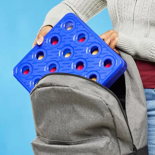 Miniatura 8 de Connect 4 Frenzy Game Discos de rebote 4 The Win Juegos de fiesta familiar para niños, adolescentes y adultos A partir de 8 años 2 a 6