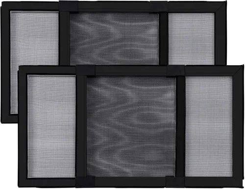 BAFLOTEX Pantallas ajustables expandibles de 2 maneras de ventana ampliables 10.35 pulgadas de alto x 10.12 pulgadas a 17.24 pulgadas de ancho con