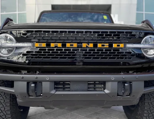 Miniatura 17 de Superposiciones de letras de rejilla - Compatible con Bronco 2021-2026