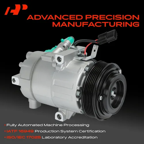 Miniatura 3 de A-Premium Compresor de aire acondicionado AC con embrague Compatible con Hyundai Elantra 2.0L 2017-2020