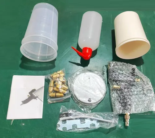 LFI 0NE SET Pistola de copa de grado profesional, aerosoles Gelcoat o resina de resina de fibra de vidrio Laminating Roller Kit de proyecto para