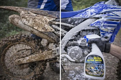 Miniatura 10 de Bike Brite MC44U Ultra Wash Limpiador y desengrasante para vehículos todoterreno, 32 onzas líquidas, azul