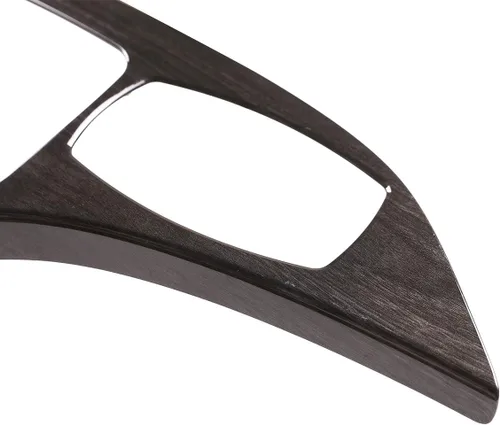 Miniatura 8 de YIWANG Cubierta de panel de decoración de palanca de cambios de consola central de ABS cromada para BMW X1 E84 2013-2015 Accesorios para automóvil