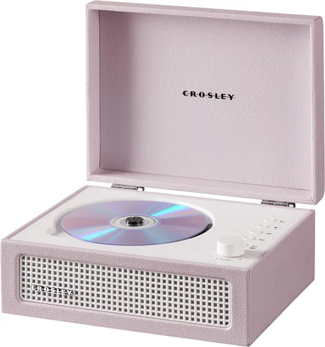 Miniatura 6 de Crosley CR3517A-AM Voyager - Reproductor de CD portátil retro con altavoces estéreo Bluetooth y radio FM, Amythest