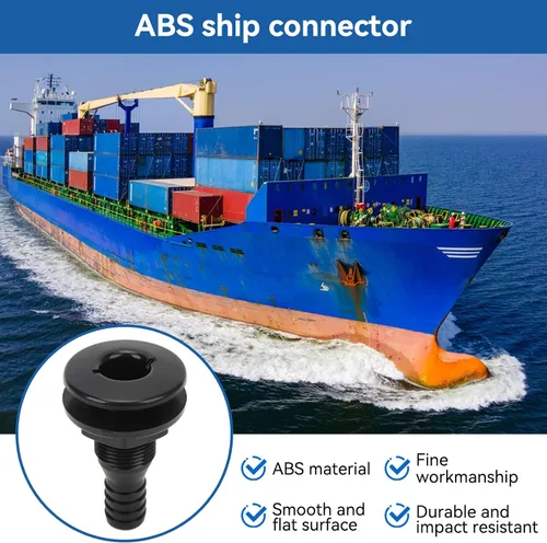 Miniatura 4 de Conector de casco a través del casco, conector de casco de 3/4 pulgadas, plástico ABS, bomba de achique, manguera de ventilación, acoplamiento, Negro