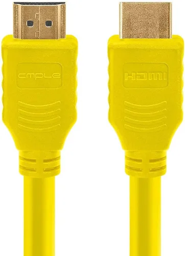 Miniatura 12 de Cmple - Cable HDMI de alta velocidad HDTV Ultra-HD (UHD) 3D, 4K @60Hz, 18Gbps 28AWG HDMI Cable de retorno de audio de 15 pies, negro