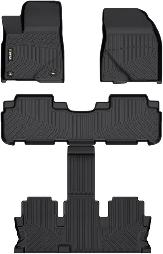 Miniatura 8 de Alfombrillas y revestimiento para maletero para Jeep Grand Cherokee L 2021-2025 (6 pasajeros, sin consola central) con respaldo, revestimientos