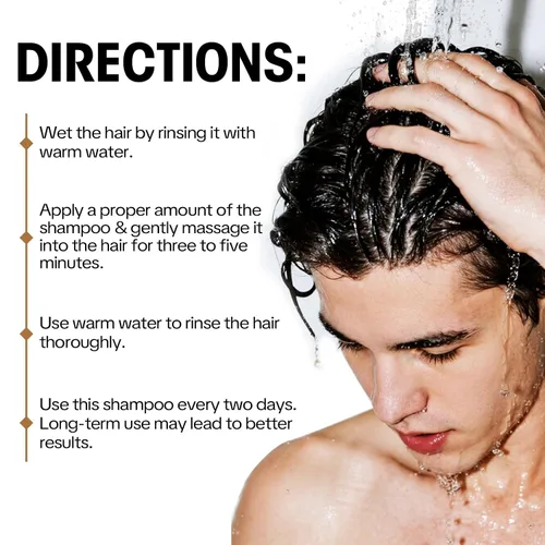 Miniatura 8 de Champú anticaída de cabello, champú nutritivo para el crecimiento del cabello para hombres y mujeres, tratamiento voluminizador para el crecimiento