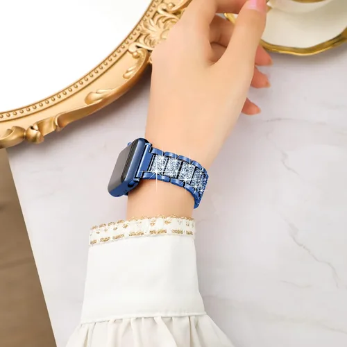 Miniatura 6 de YGTIECS Compatible con correas de Apple Watch para mujeres de 1.496 pulgadas, 1.575 pulgadas, 1.614 pulgadas, 1.654 pulgadas, 1.732 pulgadas, 1.772