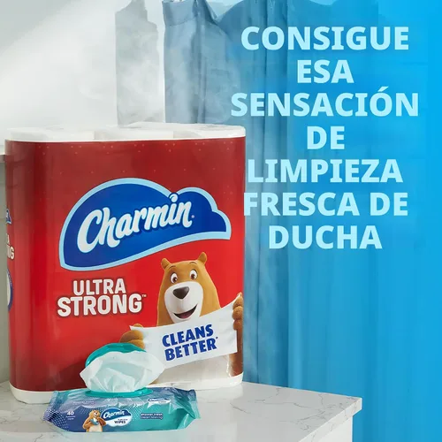 Miniatura 5 de Charmin Toallitas desechables, 160 toallitas en total (4 paquetes de 40)