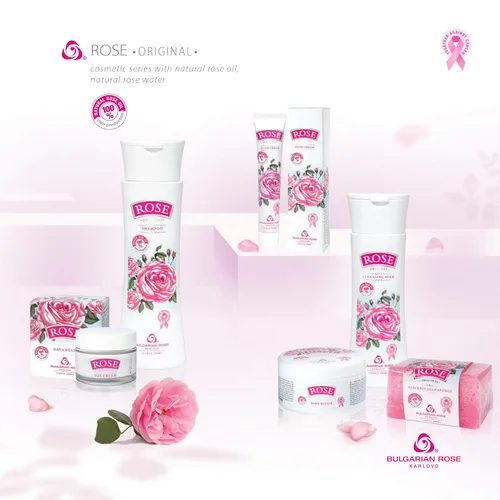 Miniatura 2 de Acondicionador para el cabello rosa búlgaro con aceite de rosa natural, acondicionador hidratante, hidratante intenso para cabello seco y dañado