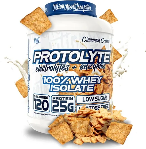 Miniatura 13 de VMI Sports ProtoLyte Proteína Aislada de Suero en Polvo Suero Bajo en Calorías para Pérdida de Peso y Ganancia Muscular Enzimas Digestivas