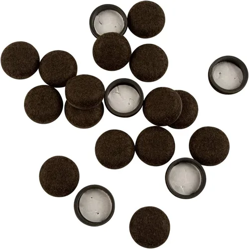 Miniatura 8 de Super Sliders 4318595N - Almohadillas de fieltro para muebles con agarre seguro que protegen superficies duras, lino de 1 pulgada (paquete de 20)
