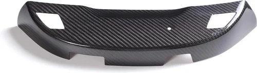 Miniatura 2 de Cubierta de base de espejo retrovisor para interior de automóvil compatible con Chevrolet Corvette C7 Stingray 2014-2019 fibra de carbono real, 1