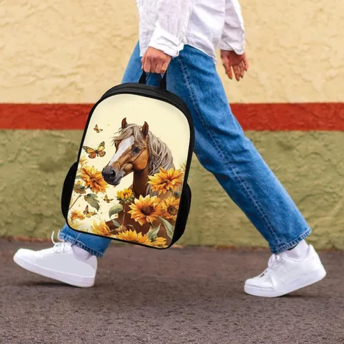 Miniatura 84 de HUGS IDEA Los animales frescos 3D niños escuela libro bolsa niños impresión mochilas, Baloncesto, Moderno