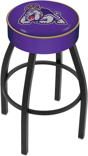Miniatura 14 de The Holland Bar Stool Company L8B1-4 Georgia Tech - Taburete giratorio con base antiarrugas, color negro