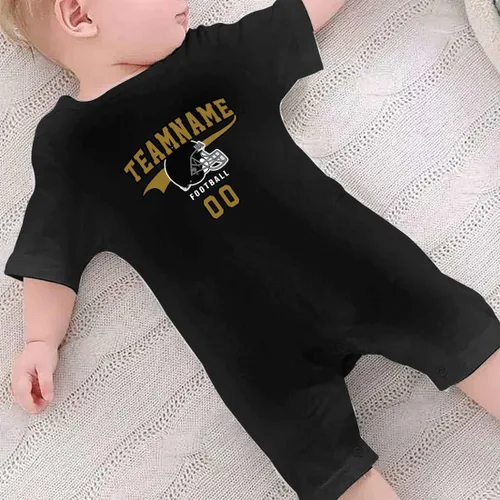 Miniatura 64 de Traje de fútbol personalizado para bebé, hace que tu bebé nombre y número de ropa de fútbol regalos