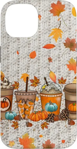 Miniatura 4 de iPhone 16 Acción de Gracias Otoño Hojas Otoño Calabaza Especias Funda