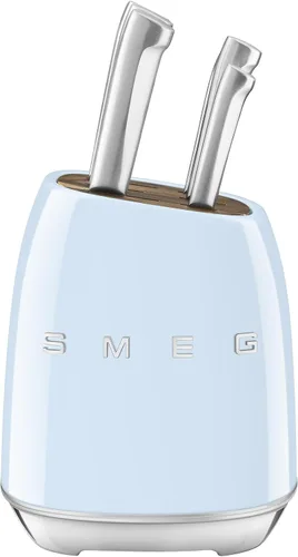 Miniatura 6 de Smeg Juego de cuchillos con bloque de acero inoxidable negro