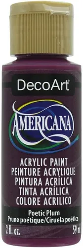 Pintura acrílica Americana DA-396 (2 onzas), color ciruela poética