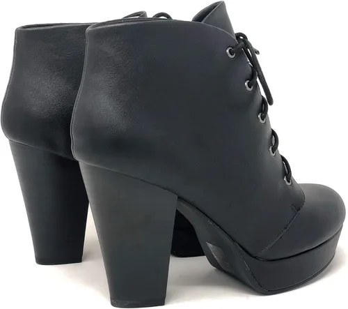 Miniatura 4 de Soda Botines de tobillo con plataforma y cordones para mujer