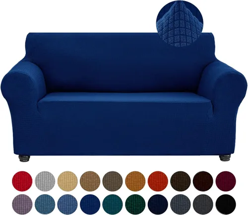 Miniatura 23 de Joccun Funda Elástica para Silla Sofá, Funda de Sofá de 1 Pieza Tela Jacquard de Spandex con Parte Inferior Elástica, Protector de Muebles Lavable