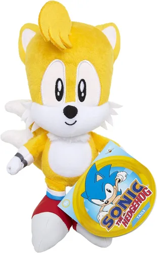 Sonic The Hedgehog - Figura de peluche (7 pulgadas) de Tails Colas