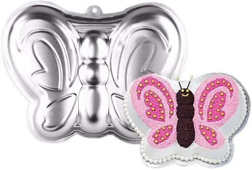 Miniatura 7 de Ulalaza Molde de pastel de aluminio 3D forma de bolsa para hornear molde de pastel de cumpleaños DIY suministros de cocina Bolso