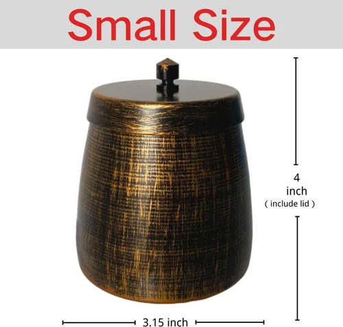 Miniatura 3 de Cenicero, Cenicero Grande para Exteriores con Tapa, Cenicero para Patio Exterior, de Acero Inoxidable, Resistente al Viento, Sin Humo, para Balcón