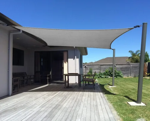 Miniatura 22 de Coconut - Toldo para patio, cubierta de tela para exteriores, toldo de tela para pérgola, patio trasero, jardín, garaje abierto Arena