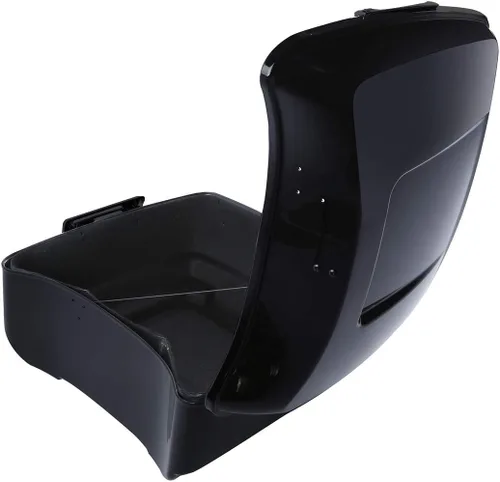 Miniatura 4 de XMT-MOTO King Tour Trunk + almohadilla de respaldo envolvente+estante de montaje negro+accesorios de acoplamiento para Harley Touring Road King Road