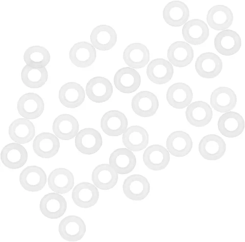 uxcell Juntas tóricas de silicona, 0.236 in OD 0.118 in ID 0.059 in Ancho VMQ Junta de sello para válvulas de compresor reparación de tuberías,