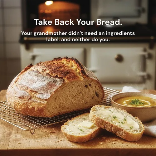 Miniatura 6 de Homestead Bread Co. Cultivo básico de masa madre de granja - Iniciador de masa madre deshidratada con cultivos activos para pan casero, hornear
