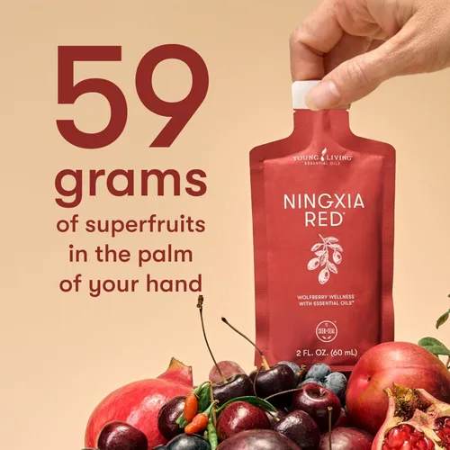 Miniatura 4 de NingXia Red Singles 2oz. - Paquete de 30 aceites esenciales de Young Living
