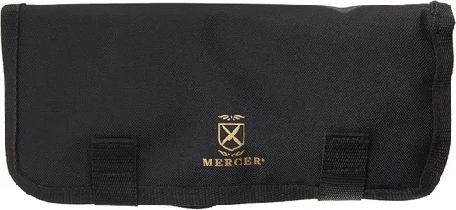 Miniatura 3 de Mercer Culinary Genesis Juego de 7 cuchillos de bistec forjados, acero/negro