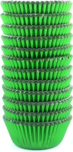 Miniatura 17 de Mini Foil Cupcake Liners Muffin Paper Baking Cups 300 Pcs (negro)