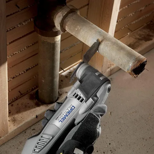 Miniatura 3 de Dremel MM485 - Cuchilla de corte a nivel oscilante de carburo, perfecta para cortar metal, madera y plástico - Interfaz universal de ajuste rápido
