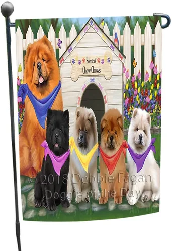 Miniatura 22 de Doggie of the Day Chow Chow Dogs Garden Flags - 4th of July Independence Day - Double Sided- Yard Porch Lawn Spring Decorative Gift - Home Decor 12