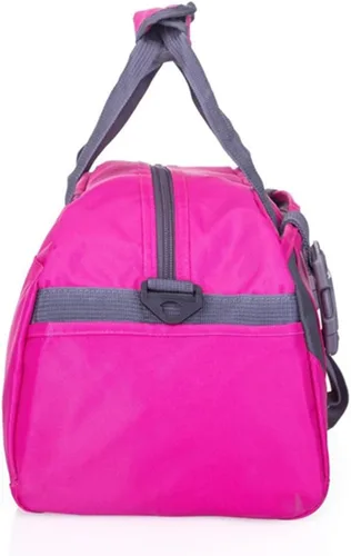 Miniatura 3 de Bolso deportivo de danza pequeñogrande para mujeres y adolescentes, para gimnasio, yoga, para pasar la noche, fin de semana, etc., Rosa, L