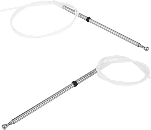 Miniatura 2 de Antena de radio FM para coche, antena de radio de repuesto estéreo universal para antena de radio FM, cable de mástil flexible para 96-02 86337-35111