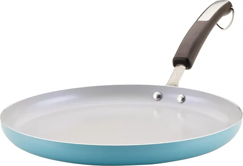 Miniatura 11 de Sartén antiadherente de cerámica EcoAdvantage de Farberware, 10 pulgadas, Aqua Aguamarina